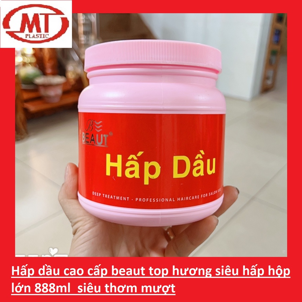 Kem hấp dầu cao cấp  Beaut Top hương siêu hấp, siêu thơm mượt hộp lớn 888ml