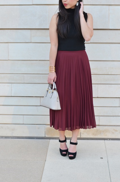 💥Sale Sốc 💥Chân Váy Midi Voan Dập Ly Nhiều Màu Lựa Chọn | BigBuy360 - bigbuy360.vn