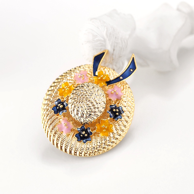 Ghim Cài Áo Hình Nón Len Nhiều Màu Sắc Thời Trang