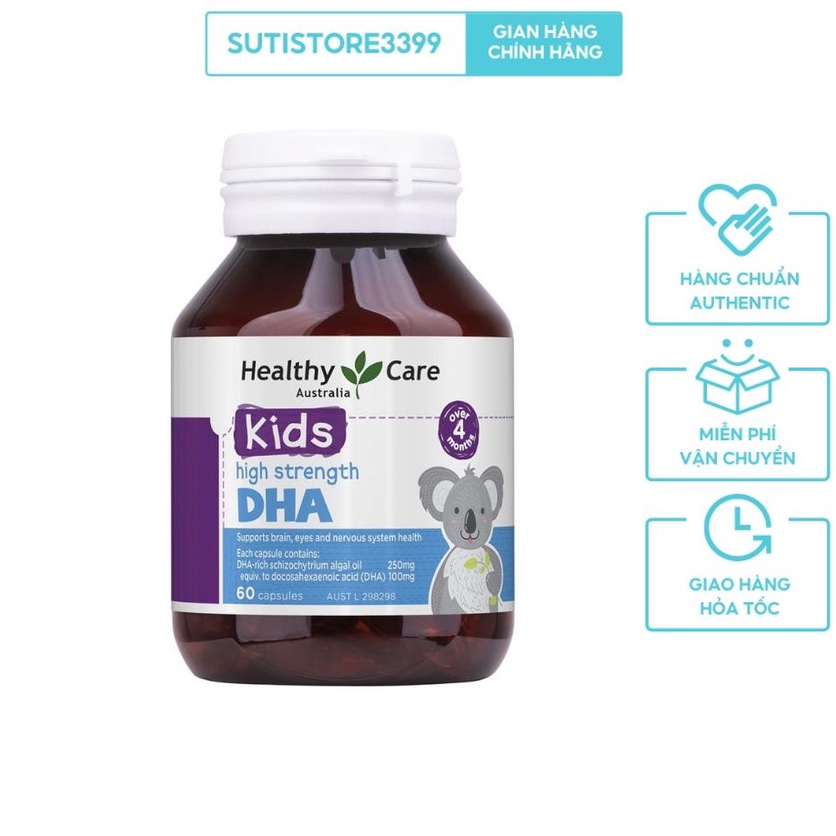Dha HEALTHY CARE cho bé từ 4 tháng - xuất xứ Úc