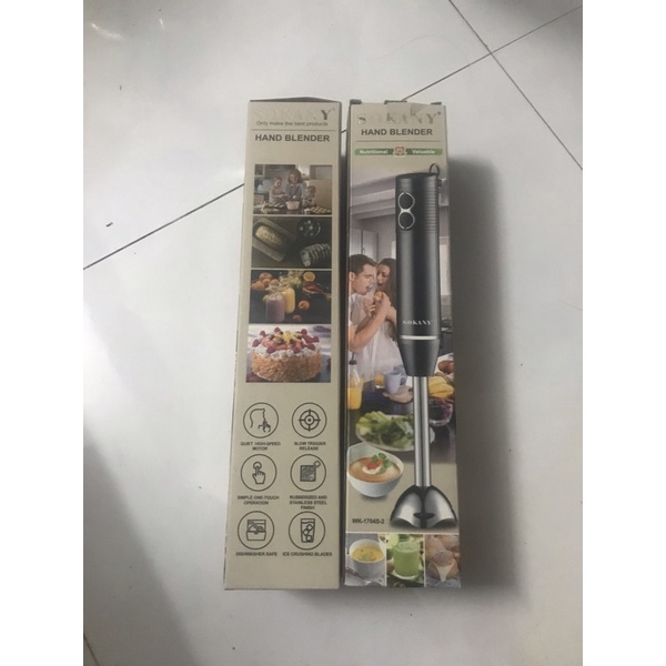 Máy xay sinh tố cầm tay SOKANY đa năng - máy xay cầm tay