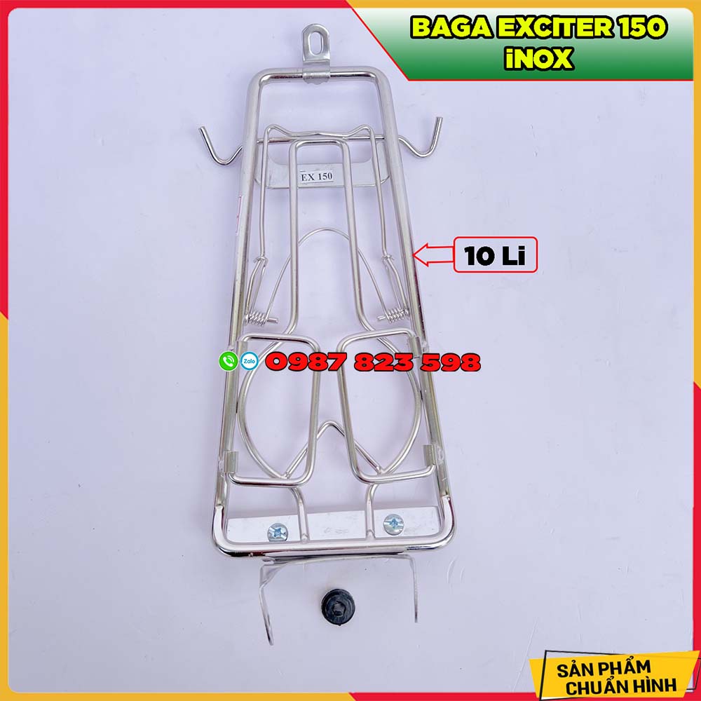 Baga Exciter 150 Mẫu 10 Li  - Baga Ex 150