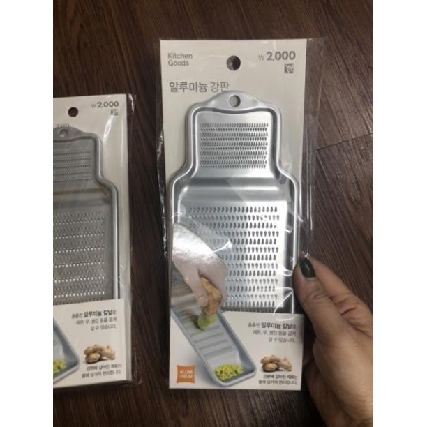 Dụng cụ nghiền tỏi,mài gừng , hoa quả hàn quốc size to