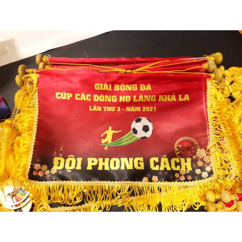 Cờ lưu niệm, cờ giải đấu, cờ bóng rổ, ...