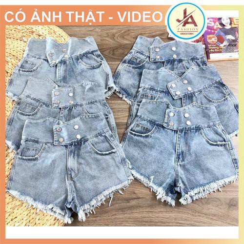 Quần đùi Jean nữ siêu mát không chọn mẫu ,quần short ngắn rách phong cách cá tính JASHOP