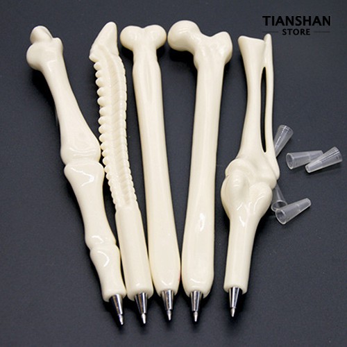 Bút bi thiết kế xương người độc đáo sáng tạo