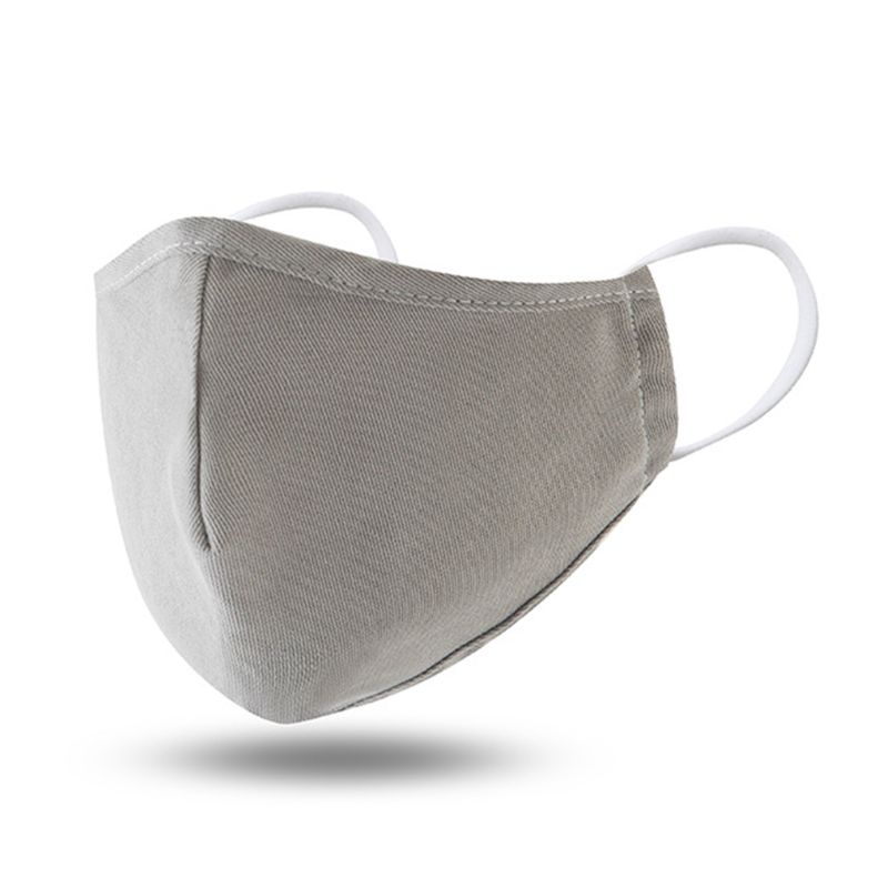 Khẩu Trang Cotton Màu Sắc Đơn Giản Chống Gió Tiện Dụng