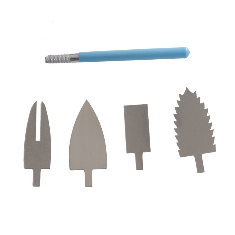 set 4 bay inox tạo hình bánh kem