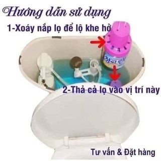Cốc thả bồn cầu Hàn Quốc