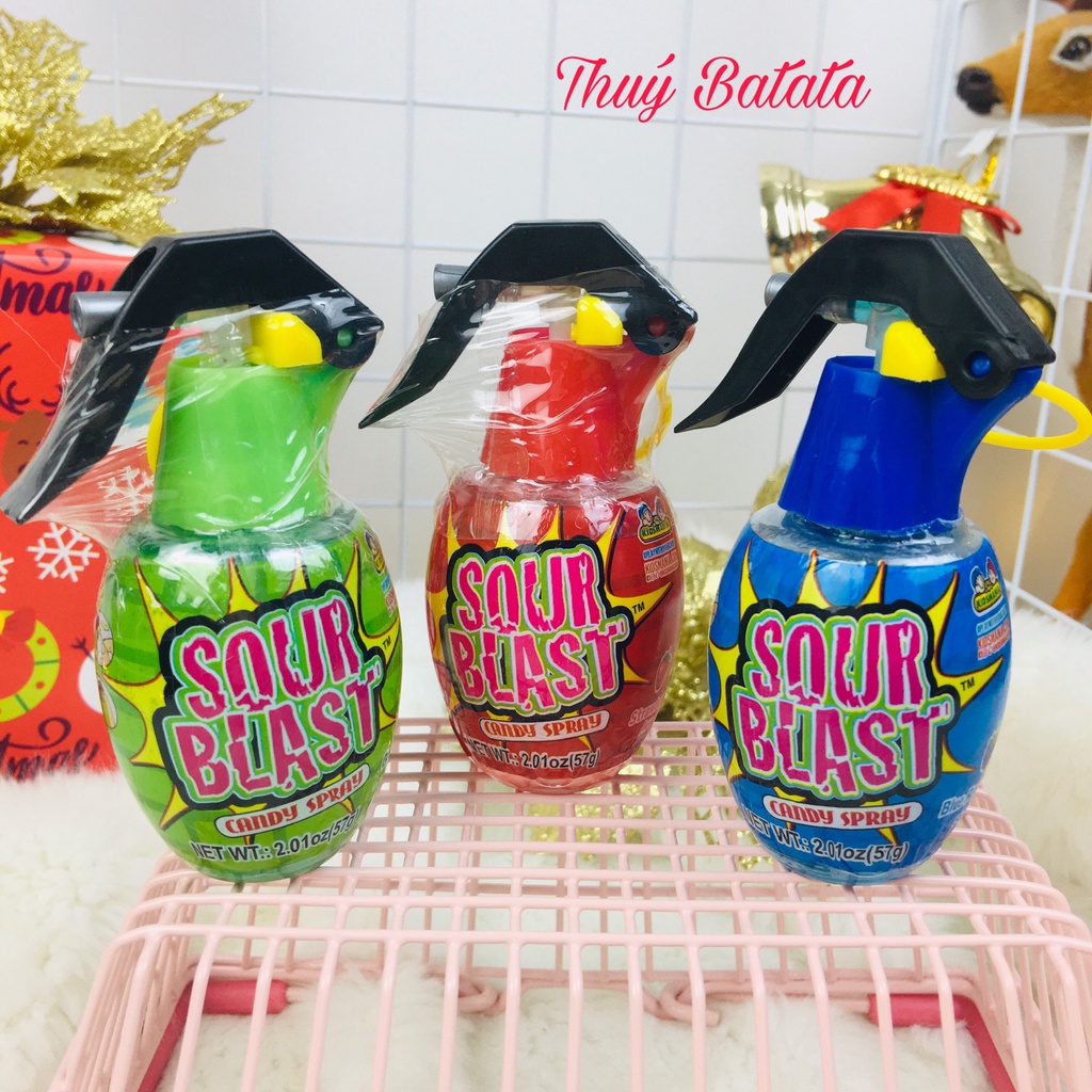Kẹo đồ chơi trẻ em hình lựu đạn Kidsmania của Mỹ cho bé từ 3 tuổi