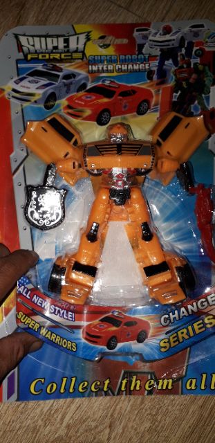 Lắp ráp Robot biến thành xe bằng nhựa ms983