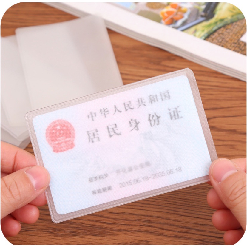 Túi bọc bảo vệ thẻ ngân hàng, thẻ tên chống nước siêu rẻ