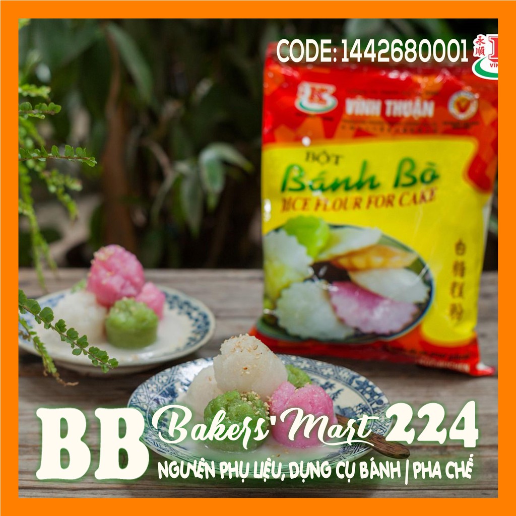 Bột trộn sẵn làm BÁNH BÒ hiệu VĨNH THUẬN - Gói 400gr