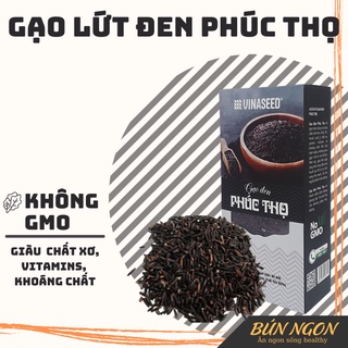 Gạo lứt đen phúc thọ 1kg ăn kiêng giảm cân ăn chay - bún ngon