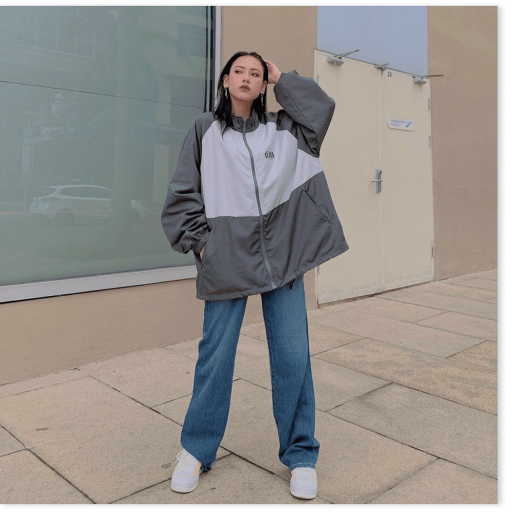 ÁO KHOÁC DÙ NAM NỮ UNISEX FORM RỘNG CỰC ĐẸP , MẪU MỚI , HOT HÈ 2021