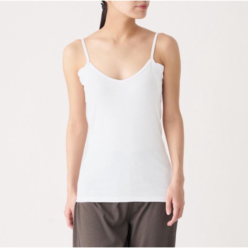 Áo 2 dây Uni AIRism Acetri Camisole có đệm thấm mồ hôi
