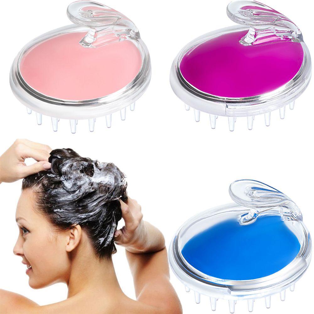 Bàn Chải Tắm Massage Da Đầu Mềm Mại Chăm Sóc Cơ Thể