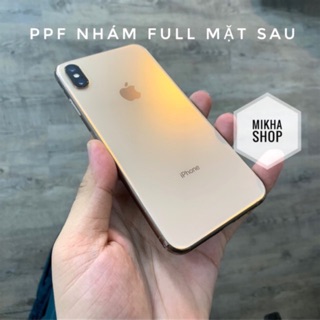 Miếng Dán Dẻo PPF IPhone Xs / X / XsM