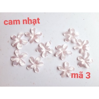 set 10 cánh hoa vải các màu