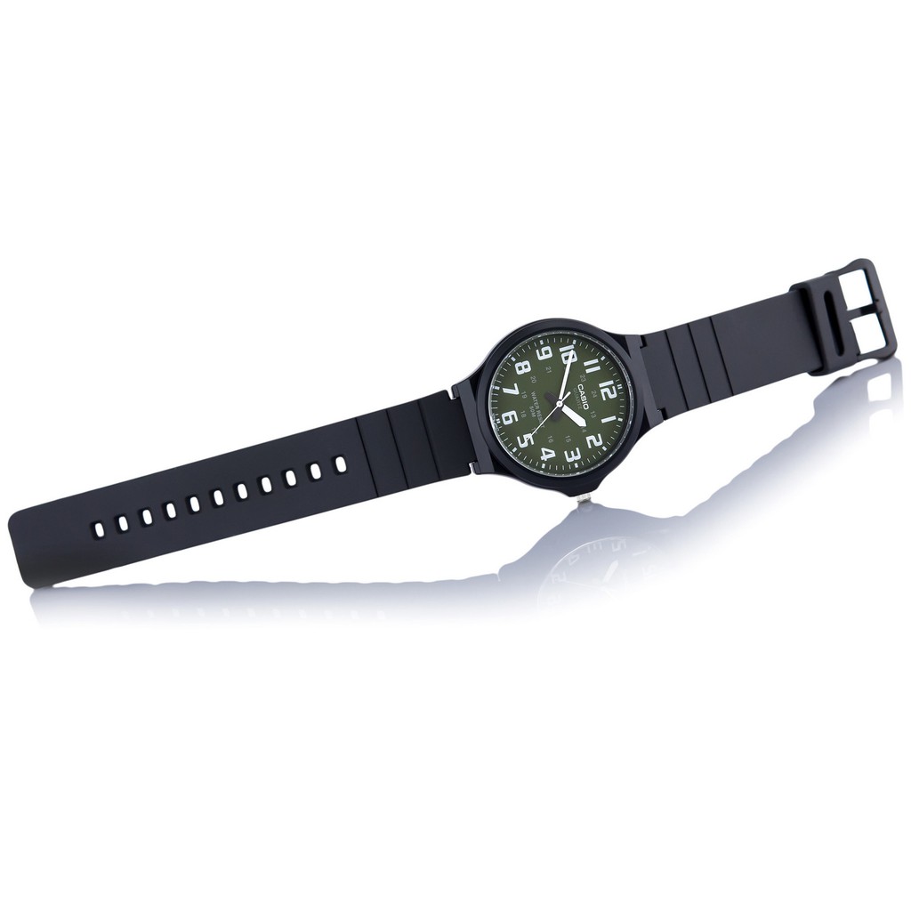 Đồng hồ nam dây nhựa Casio chính hãng Anh Khuê MW-240-3BVDF