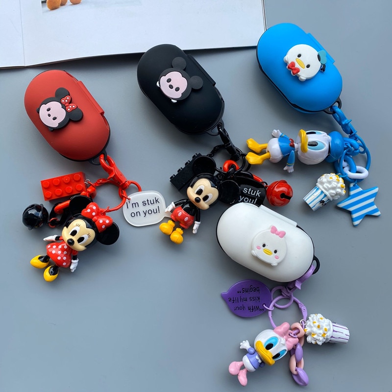 Samsung Galaxy Buds / Buds + / Buds Plus Vỏ silicon bảo vệ hộp sạc tai nghe không dây in hình hoạt hình cho