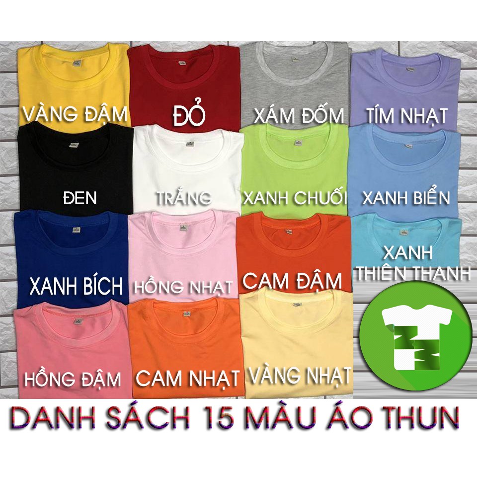 Áo Thun Trơn LẠ STORE Nam Nữ 16 Màu | WebRaoVat - webraovat.net.vn