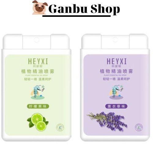 Xịt Chống Đuỗi Muỗi Chiết Xuất Thiên Nhiên Heyxi 17ml An Toàn Sức Khỏe, Tiện Lợi