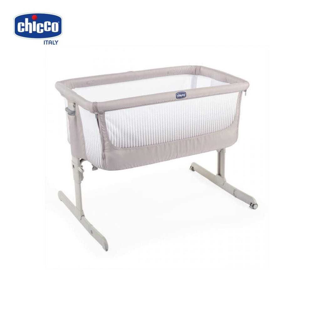 Cũi kề giường đa năng Chicco Next2Me air màu be