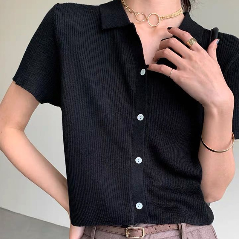 Áo Thun Polo Ngắn Tay Phong Cách Đơn Giản Năng Động Dành Cho Nữ | BigBuy360 - bigbuy360.vn