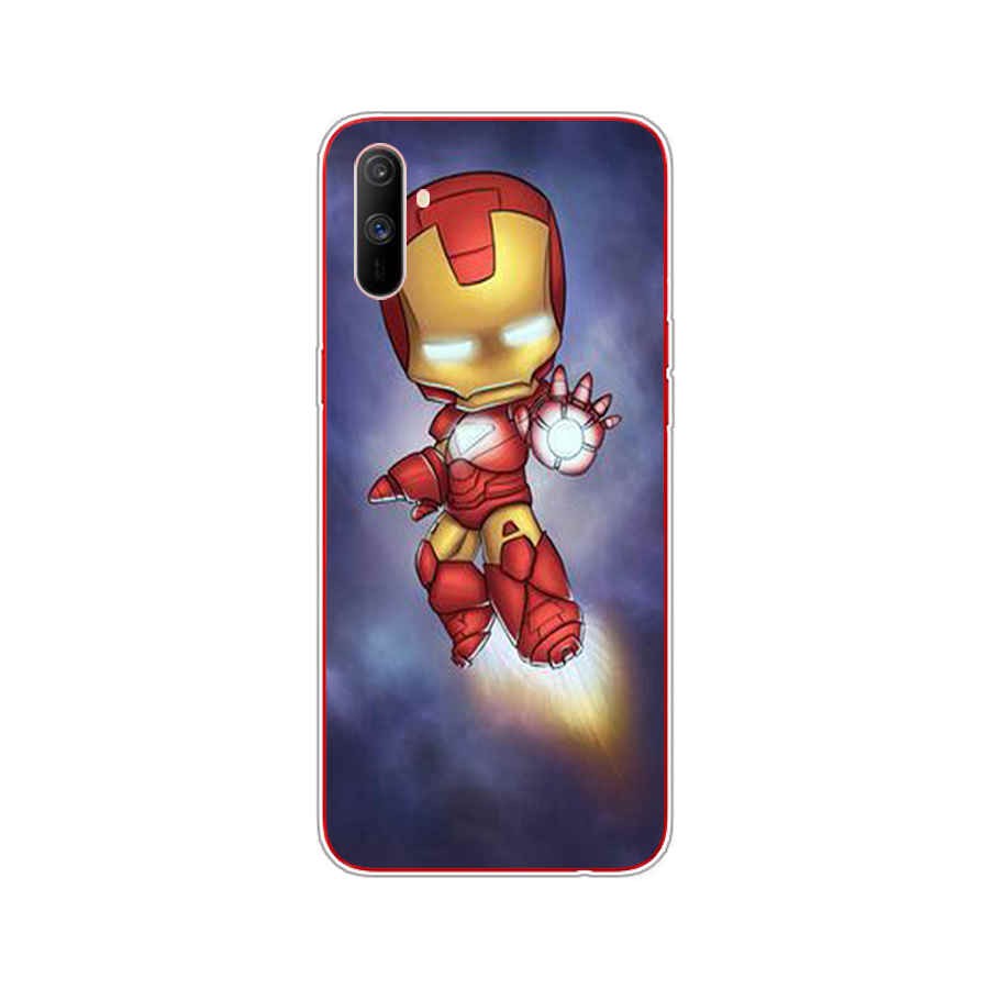 MARVEL Ốp Lưng Bảo Vệ Điện Thoại Oppo Realme C3 A1K A37 Neo 9 F1 A35 F9 Pro