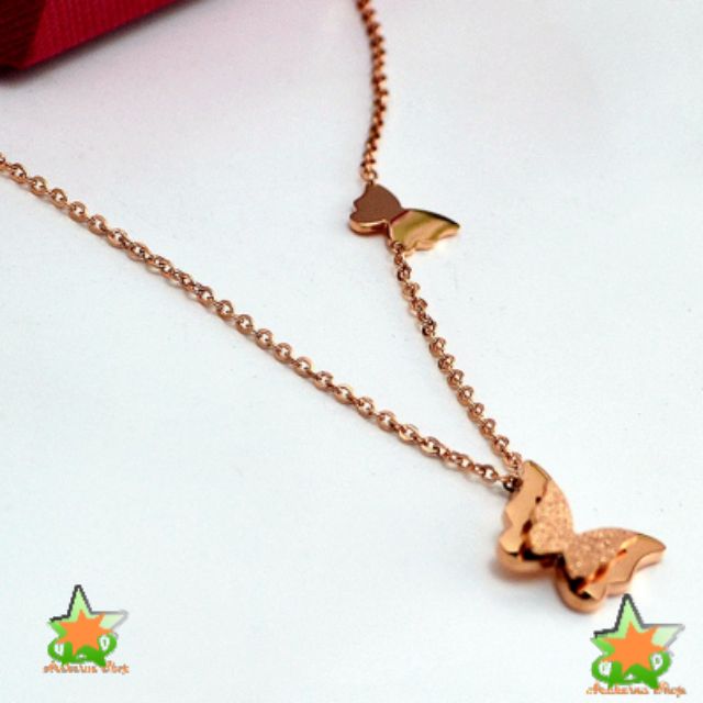 Dây chuyền titan bướm