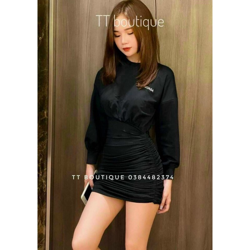 Đầm thun rút dây - Shmily.store