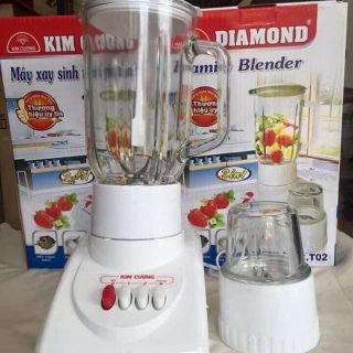 Máy say sinh tố 2 cối kim cương.