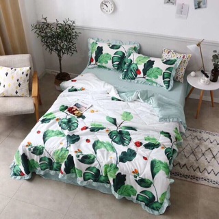 Set chăn hè bèo chất đũi mềm mát