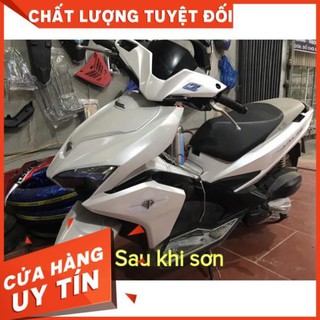 Sơn samurai kurobushi honda màu trắng ngọc trai