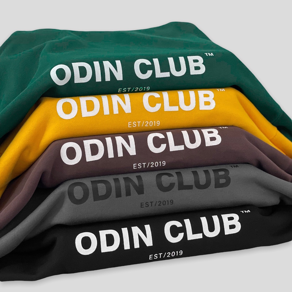 Áo Hoodie Oversize ODIN CLUB Original, Áo nỉ có mũ form rộng, Local Brand ODIN CLUB