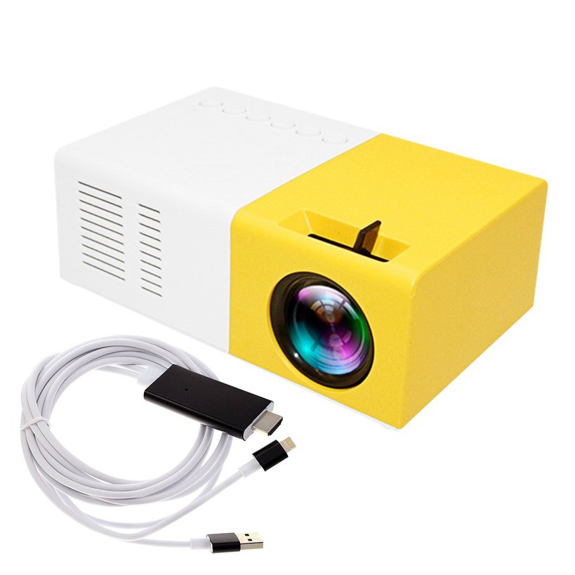 Máy Chiếu Mini LCD LED Projector PD300 Cao Cấp AZONE