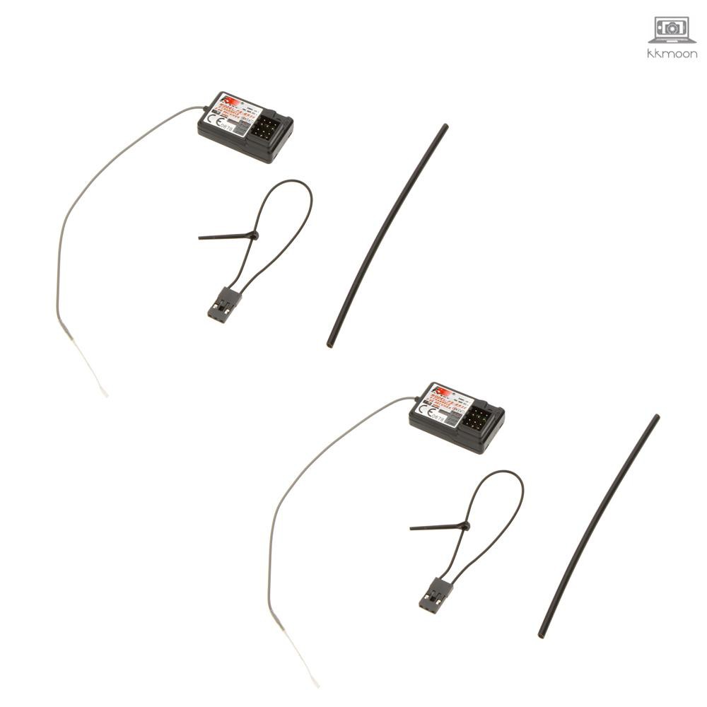 Set 2 đầu thu tín hiệu Flysky FS-GR3E AFHDS 2.4G 3CH FS-GT2 FS-GT2B FS-GT3B FS-GT3C FZ-IT4S xe hơi điều khiển từ xa