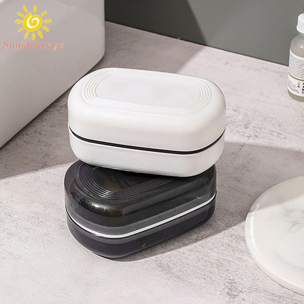 Soap Container Face Soap Dish Portable Soap Box Soap Case Strong Sealing