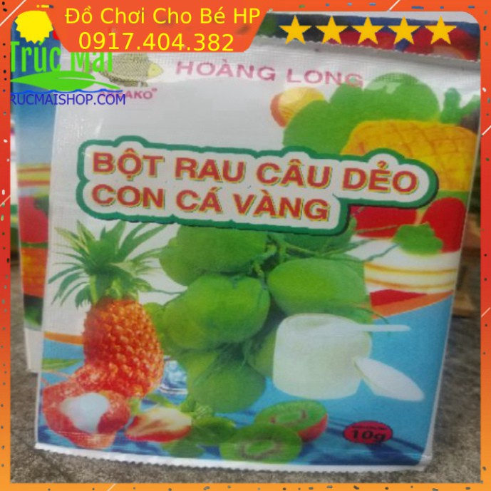 [SIÊU SALE] Bột rau câu dẻo con cá vàng nguyên liệu tự nấu thạch ✅  Đồ Chơi Trẻ Em HP