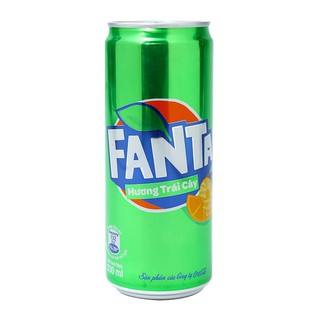 Nước ngọt Fanta ( trái cây ) - Lon 330ml - Thùng 24 lon