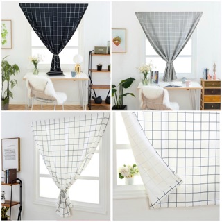 Rèm cửa,rèm màn che rèm dán velcro không cần đóng đinh khoan tường tiện lợi giá rẻ