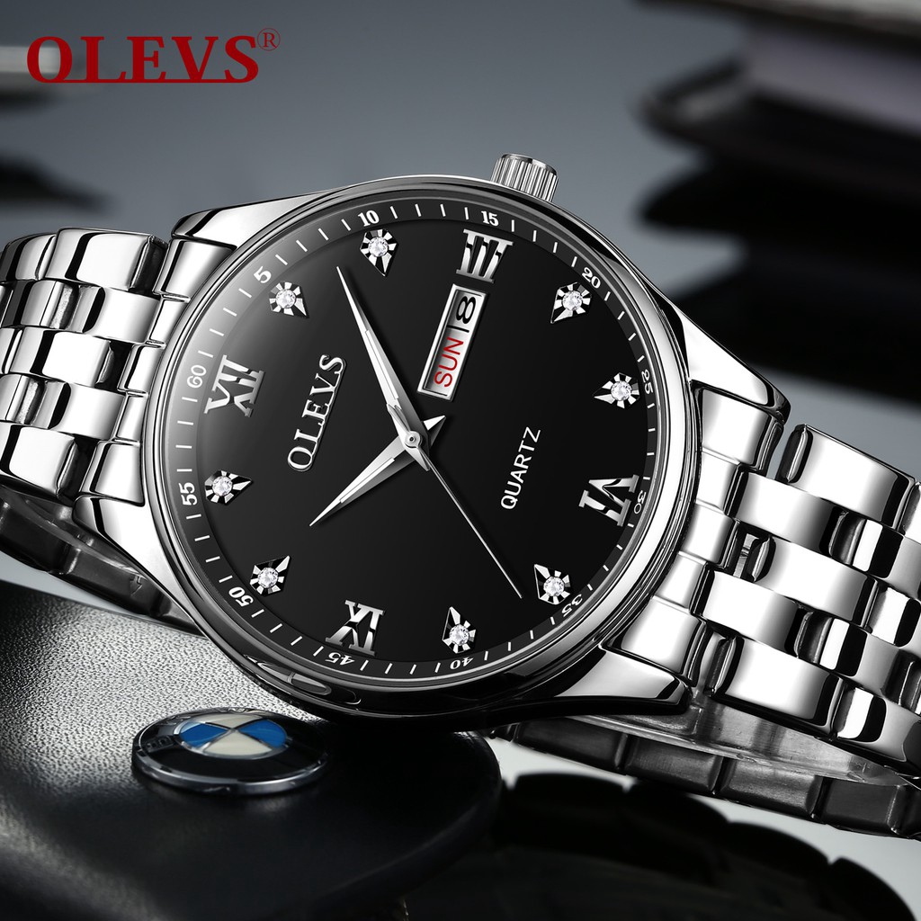 Đồng Hồ Đeo Tay OLEVS 5570 Chống Nước Thời Trang Sang Trọng Cho Nam | BigBuy360 - bigbuy360.vn