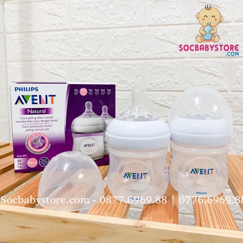 Bình sữa Philips Avent 125ml /260ml /330ml - Chính hãng có tách lẻ