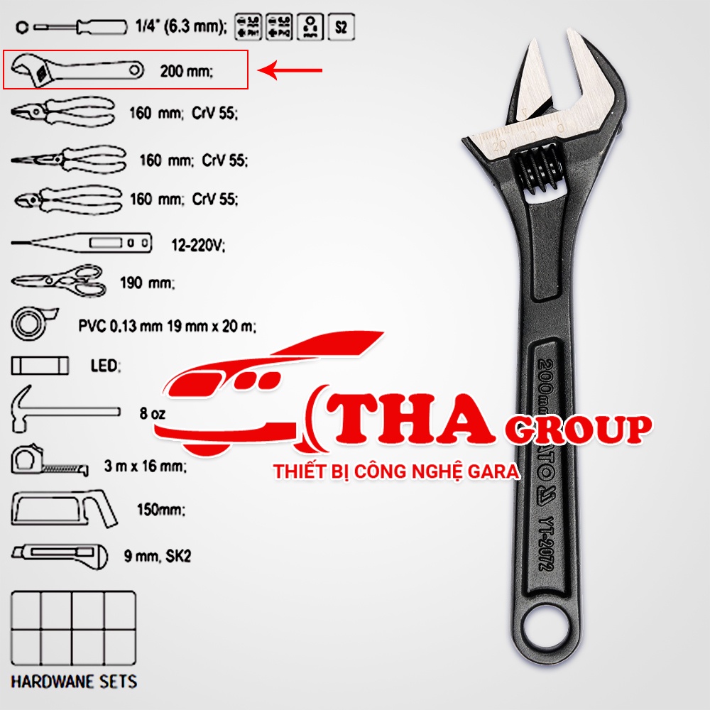 BỘ SỬA CHỮA ĐIỆN GIA DỤNG 147 CHI TIẾT Yato YT-39000