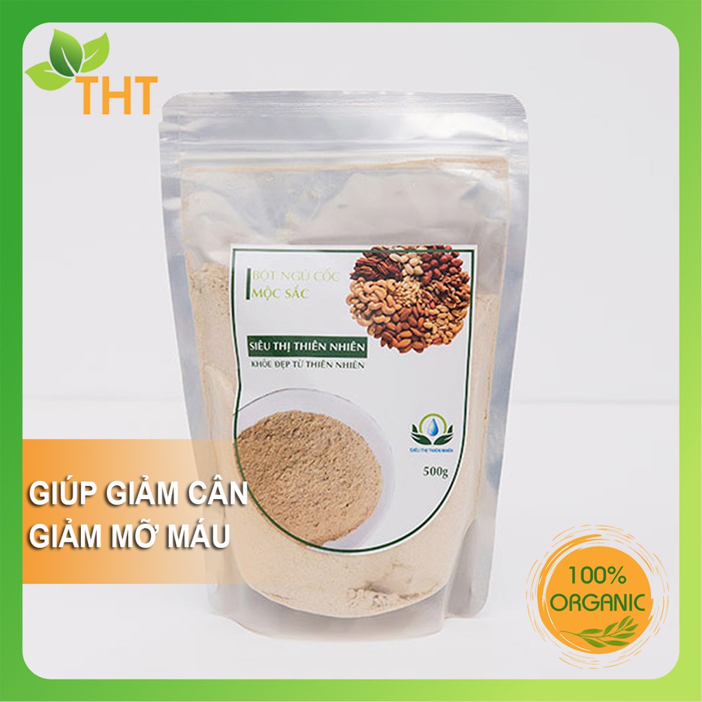 [CHÍNH HÃNG] Bột ngũ cốc giảm cân Mộc Sắc hữu cơ, giúp giảm cân và giảm mỡ máu.