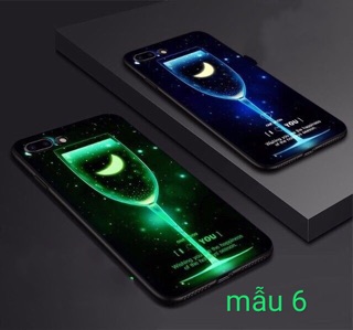 ỐP IPHONE,ỐP MỀM CÓ DẠ QUANG (IPHONE 6/7/8/X)