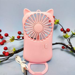 Quạt để bàn Mini 3 Tốc Độ Gió Nhỏ Gọn Kèm Chân Giá Đỡ Điện Thoại Gutek X8