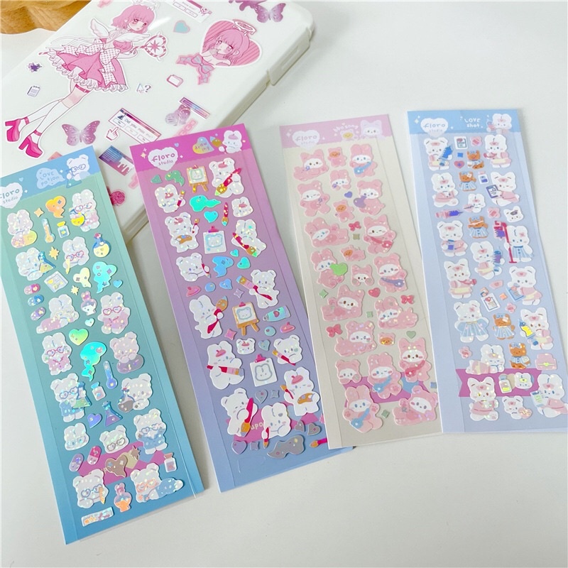Sticker nhà flora bản nghề nghiệp_hình dán trang trí top
