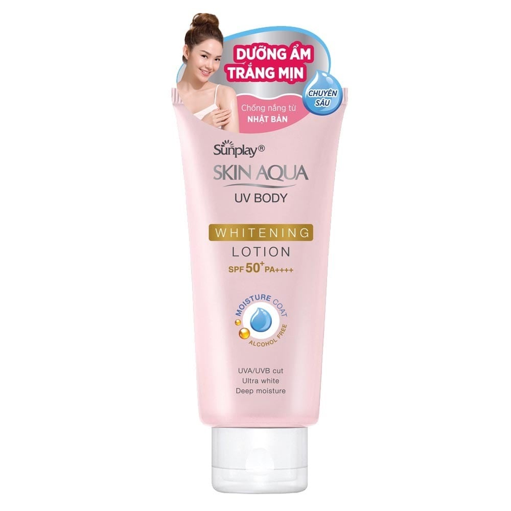 [SHOPEE OUTLET] Chống Nắng Sunplay Skin Aqua UV Body Whitening Body Lotion Dưỡng Ẩm Trắng Mịn SPF50+ PA++++ 150g | BigBuy360 - bigbuy360.vn